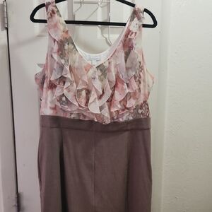 New York & Company Elegant White Dress